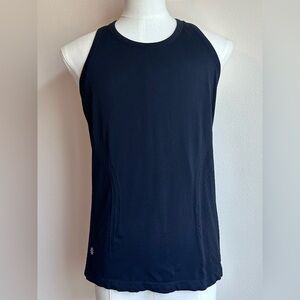 Athleta Girl Limitless Black Racerback Tank Top SIZE M